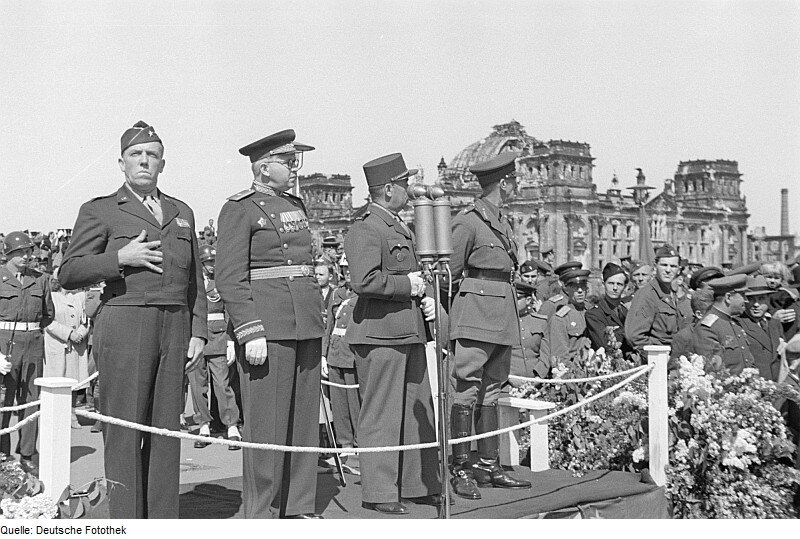 Allies in Berlin 1946